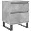 Mirka 40cm W Manufactured Wood Bedside Table-713987351