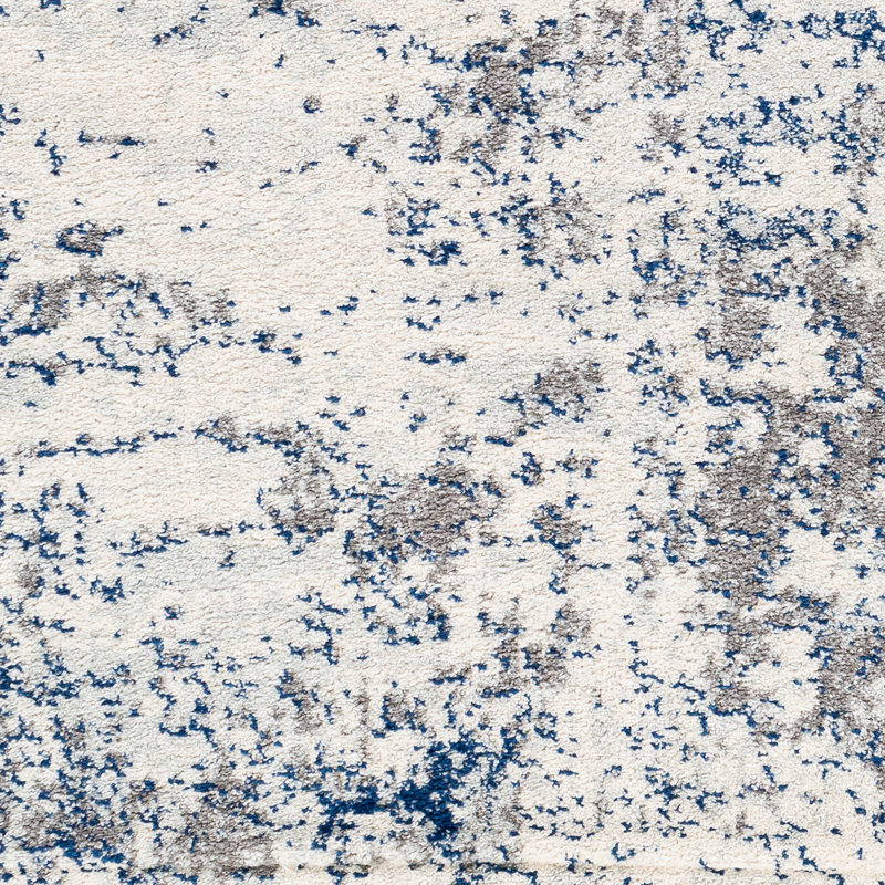 Baptista Blue/Grey/Off-White Rug, Rectangle 200 x 274cm