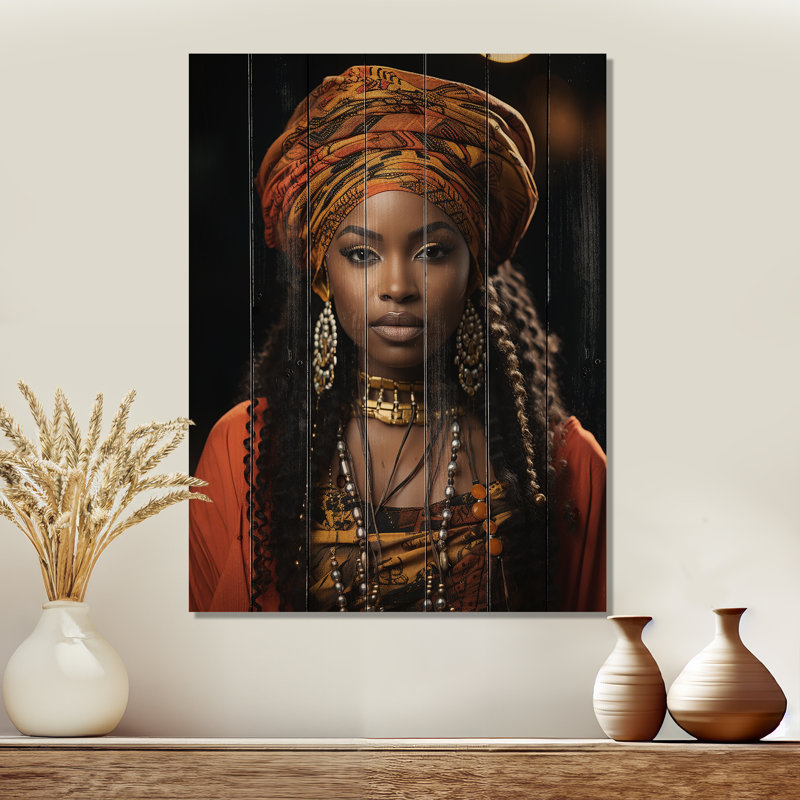 Art africain-américain noir sur bois, H 32 po x l 24 po x P 0,78 po
