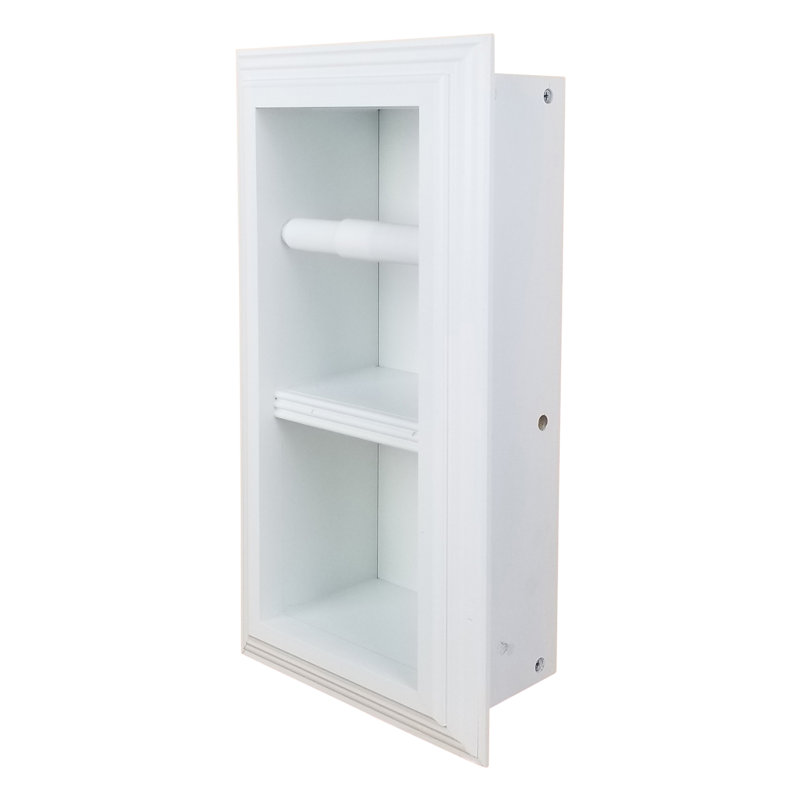 Porte-papier hygiénique Butler, Émail blanc