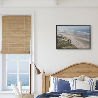 «Sandy Dunes Beach Ariel View Hazy Sky» par Aaron Matheson - photographie