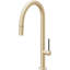 Pull-Down Kitchen Faucet With Button Sprayer - High Arc Spout-1862993676-1862993674