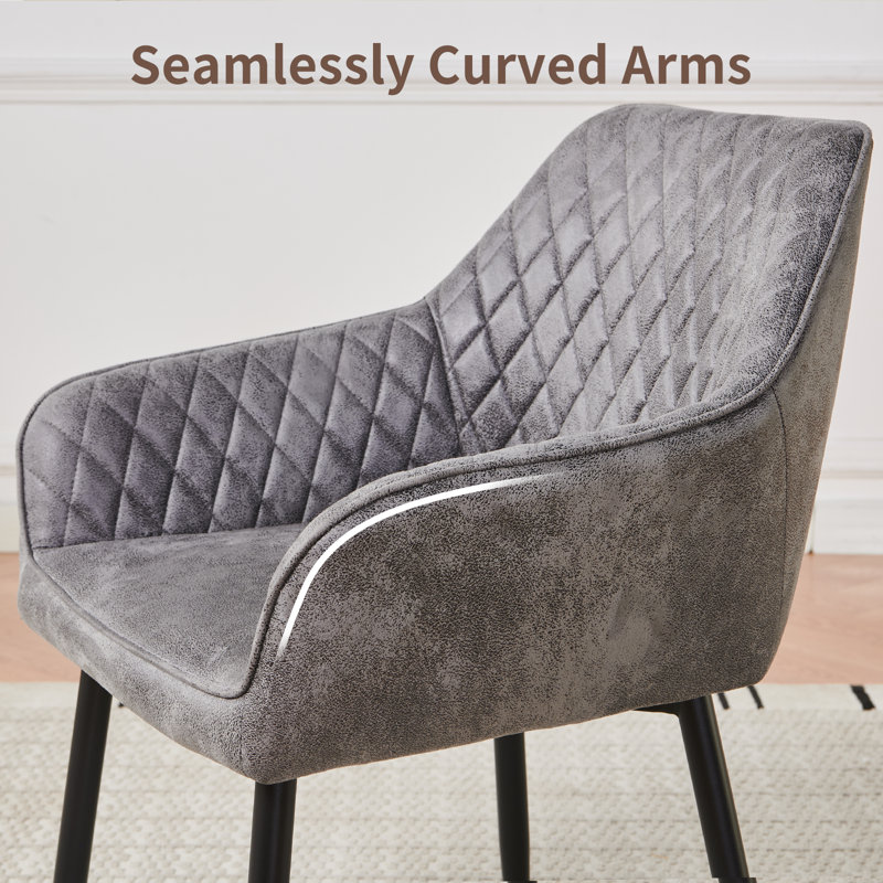 Lathrup Armchair in Grey, Grey