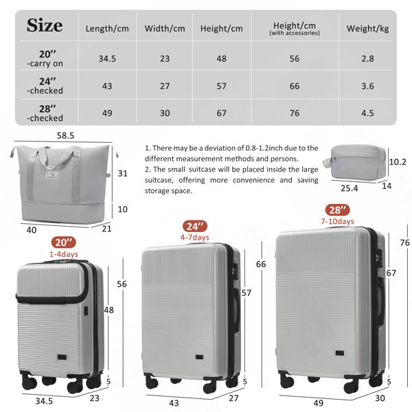 Dimensions du produit