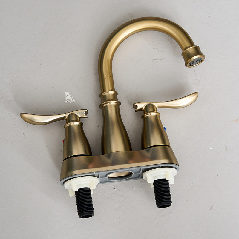 17 Stories Kitchen Faucet, Gold