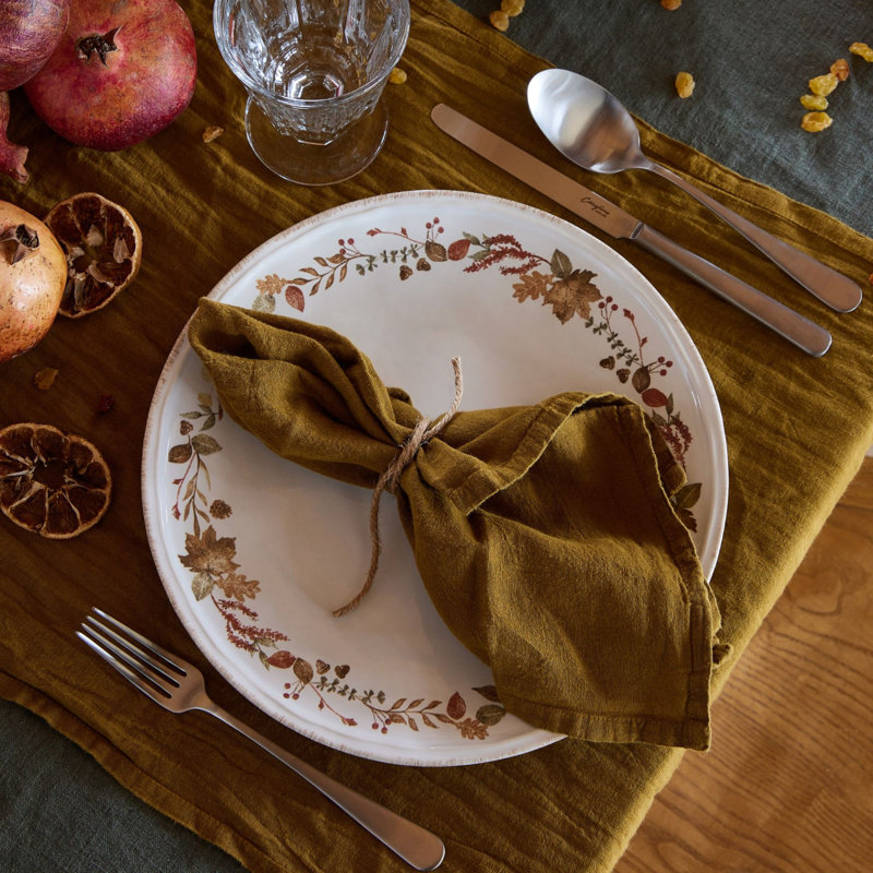 Plymouth Stoneware Dinner Plate