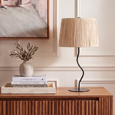 Lampe de table en fer