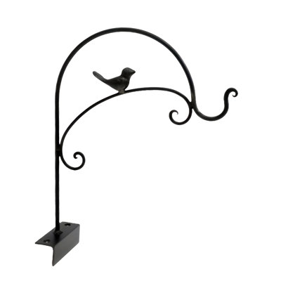 Cintre en métal avec oiseau 11 po
