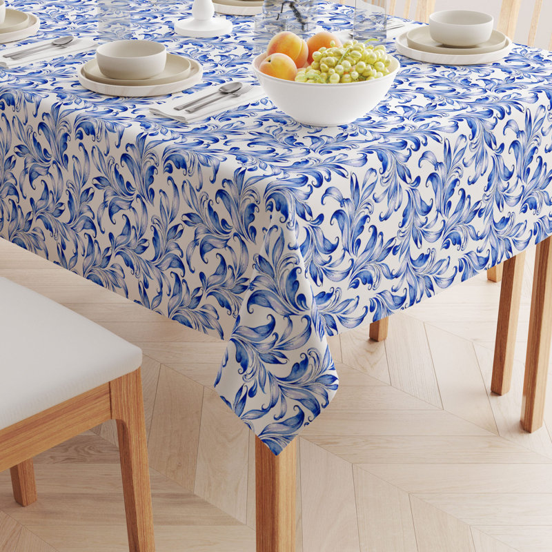 Eckeru Leaves Tablecloth, 70" x 70"