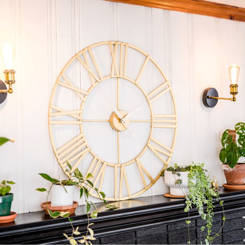 Anya Metal Wall Clock