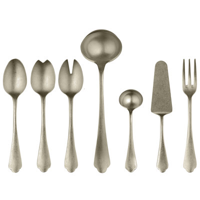Dolce Vita 7 - Piece Stainless Steel Flatware Set - Service for 1