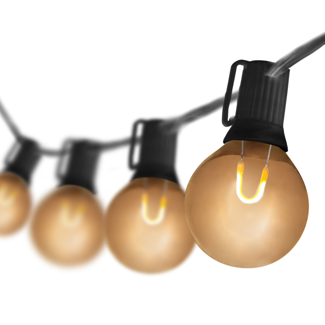 Alexandrea 10' Outdoor 10 - Bulb Globe String Light Arlmont & Co. Cord 