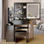 Table de chevet avec armoire de chevet-2032967227