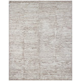 Wool Area Rug in Brown/Ivory/Gray