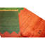 Hand Knotted Wool Area Rug in Multi