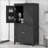 Versatile Freestanding Bathroom Cabinet With Multiple Features For Optimal Storage-555458536