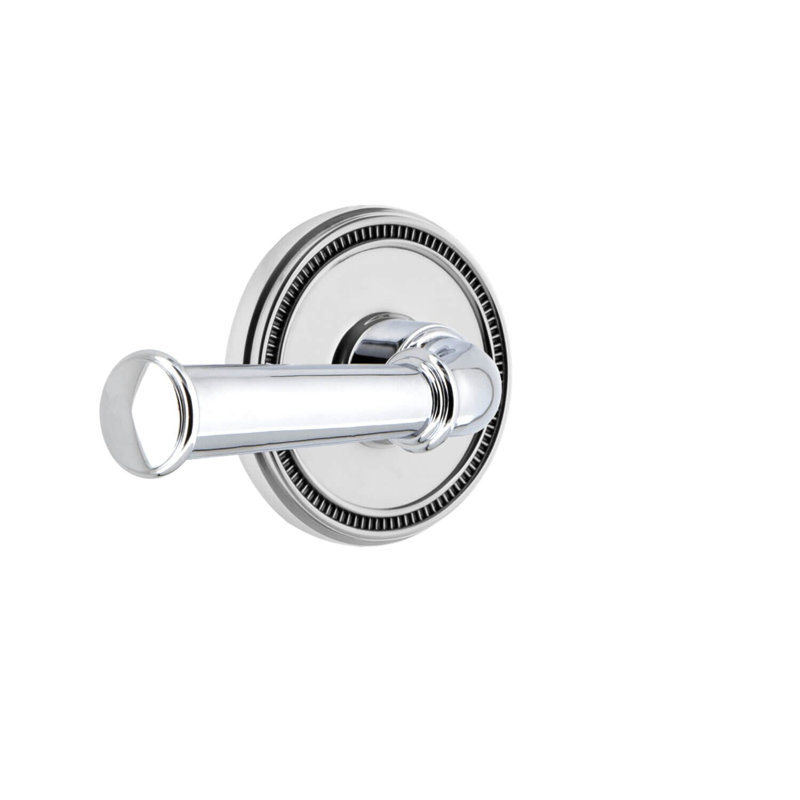 Grandeur Soleil Rosette Passage avec levier Georgetown, 2-3/4", Chrome brillant, Oui