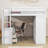 Helfrid 2 Drawer Loft Bed with Built-in-Desk-843125948-843125950