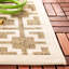 Tapis intérieur / extérieur moka / beige Arneshia-1255451325