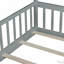 Lit de sol en forme de tente avec porte-118020003-118020001