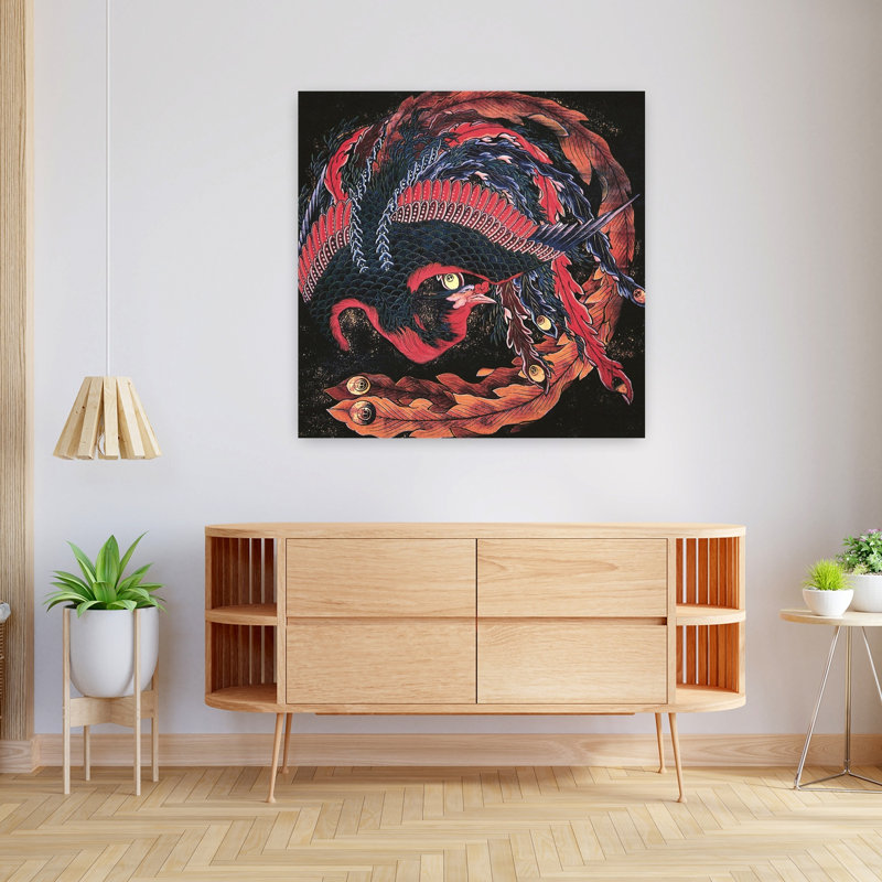 Reproduction d'art mural Phoenix, H 36 po x l 36 po
