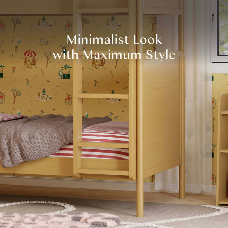 Bondi Convertible Bunk Bed, Honey