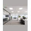 Panneau lumineux DEL rétroéclairé E2 Lighting 2x2 avec batterie de secours de 8 W, 5 puissances réglables, 5 températures de couleur sélectionnables, blanc