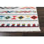 Tapis blanc tissé à la machine Southwestern-683028625