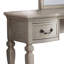 Ensemble de coiffeuse avec tabouret et miroir Bloomberg-2077001245