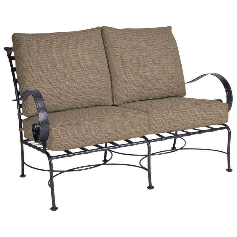Classico Outdoor 2 - Seat Loveseat, Graphite, Harris Stone