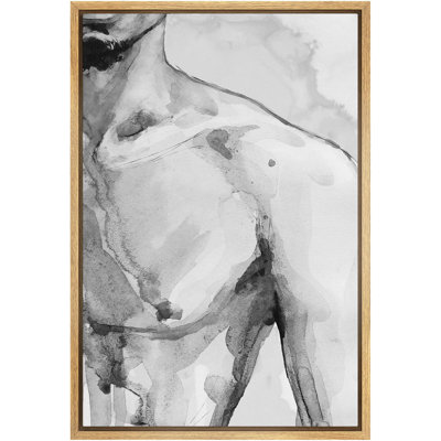 " Man Body Rustic Decor Nature Modern Art Cozy Decor "