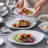 Kazunori Ceramic Dinnerware Set 48 Piece - Service for 12