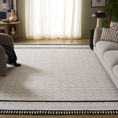 Tapis ivoire / beige Capri 707
