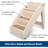 Cozy Up Folding Pet Steps 25" Grey-111313296-111313298