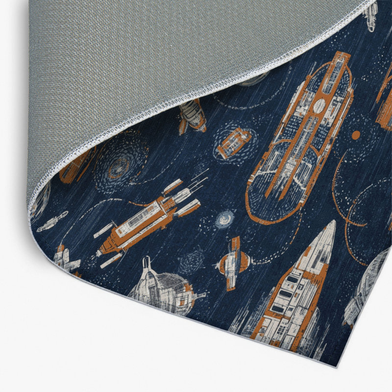 Tapis intérieur et extérieur gris Transport