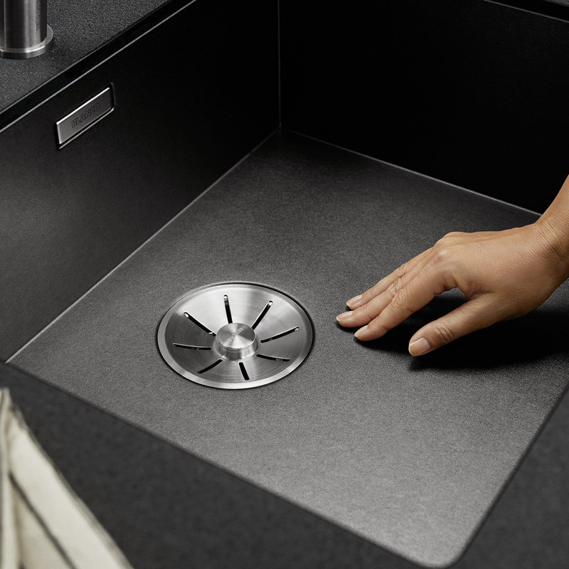 Zerox Single Bowl Flush Mount Kitchen Sink, 440mm x 175mm