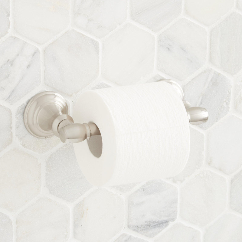 Beasley Double Post Toilet Paper Holder