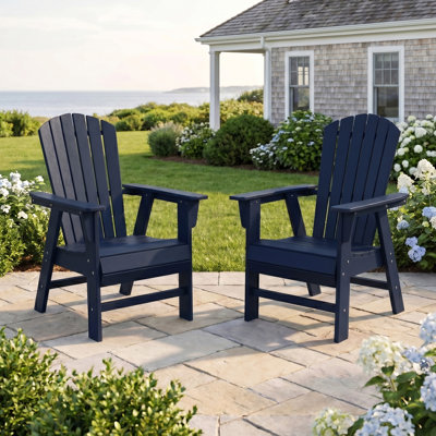 Ensemble de 2 chaises Adirondack Seashell
