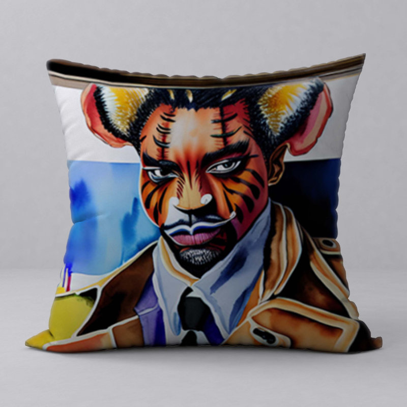 Reversible Throw Pillow