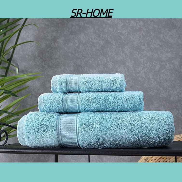 SR-HOME Cotton Blend Bath Towels