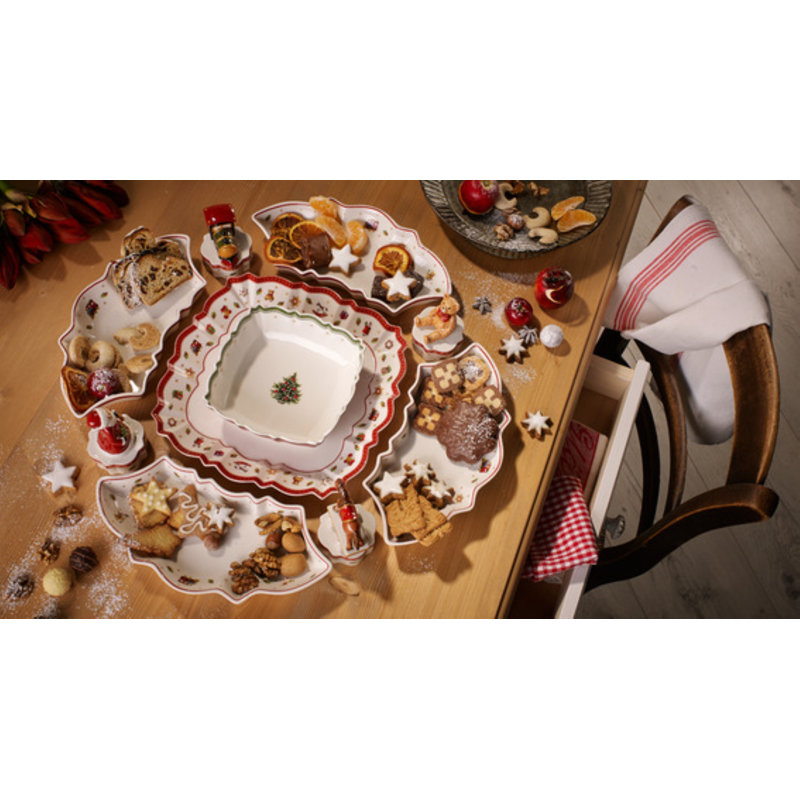 Toy's Delight 6.25" x 6.25" Square Serving Bowl