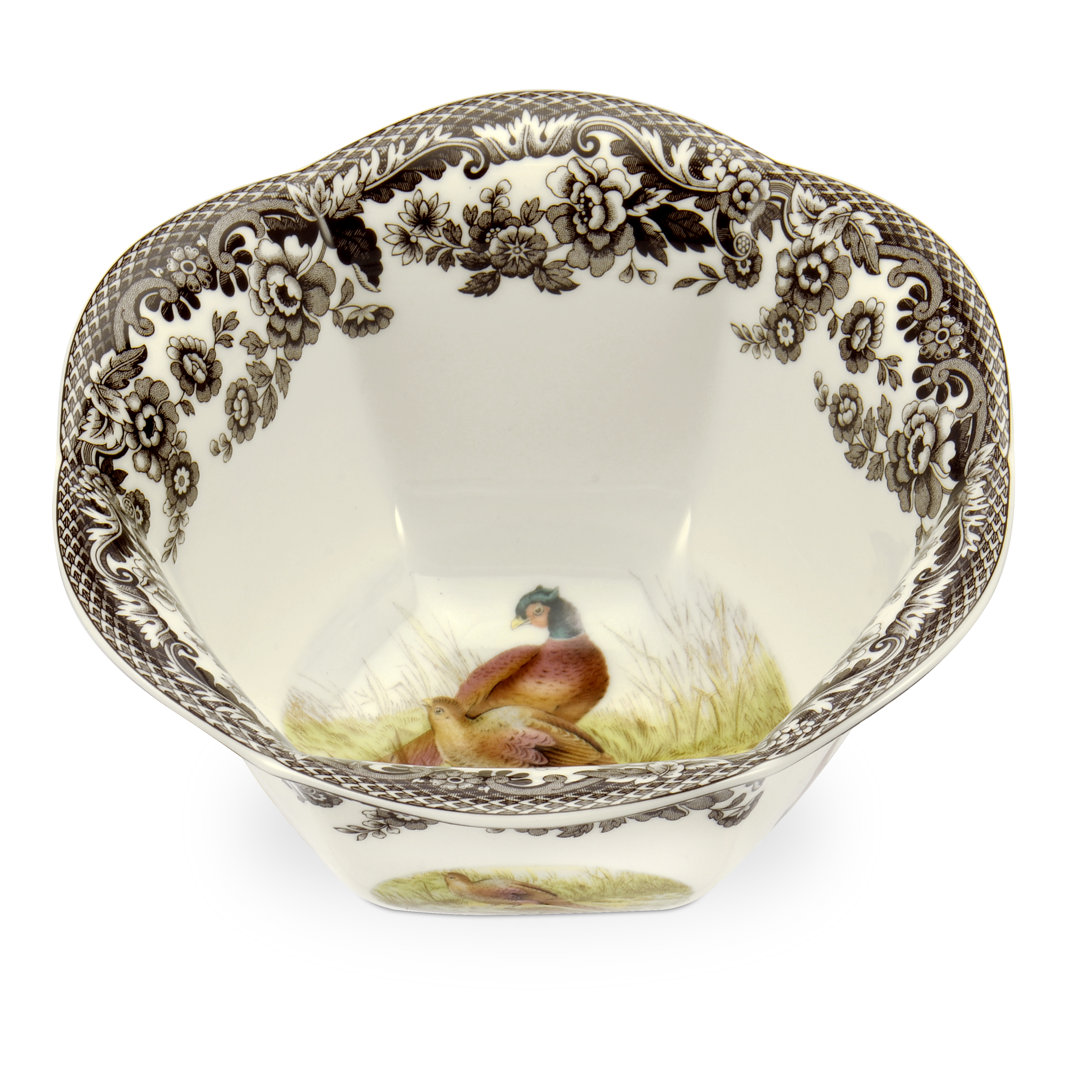 Spode Woodland Nut Bowl 6" Pheasant Spode