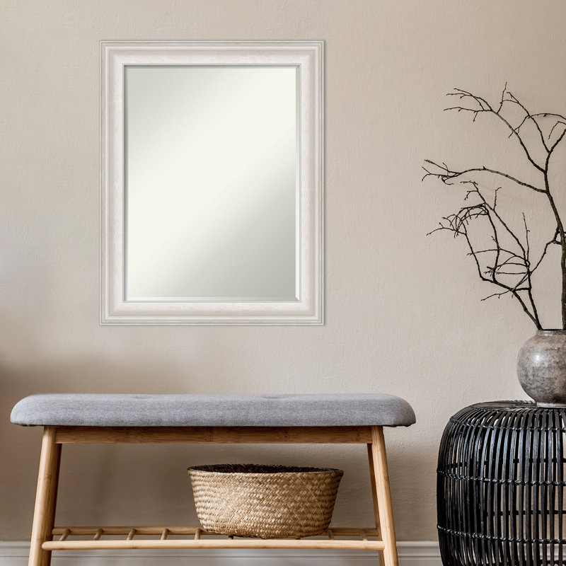 Hendrien Wood Flat Wall Mirror
