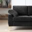 Modern Chenille Upholstered Fabric 3-Seat Lothair With Pillow-1097783894