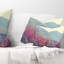 Coussin lombaire floral fleur
