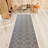 Custom Length Runner Rug And Stair Runner 26'' Wide Choose Your Length Hexagon Design Grey Color_-1907668099