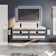 Zakis 57'' Double Bathroom Vanity with Acrylic Top