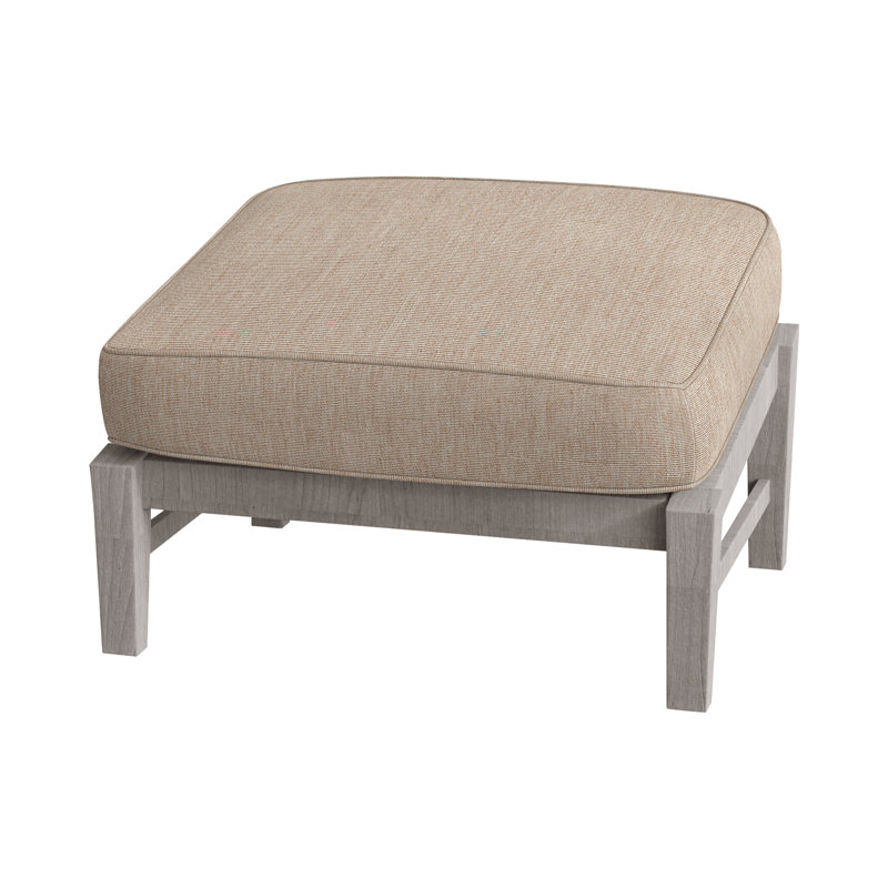 Repose-pieds Croquet, Welt, Caramel tweed, Teck huître