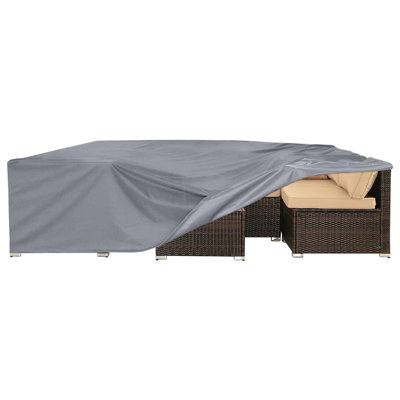 Patio Furniture Cover, Heavy-duty Outdoor Furniture Cover, Waterproof & Anti-UV, Universal Fit by Arlmont & Co.