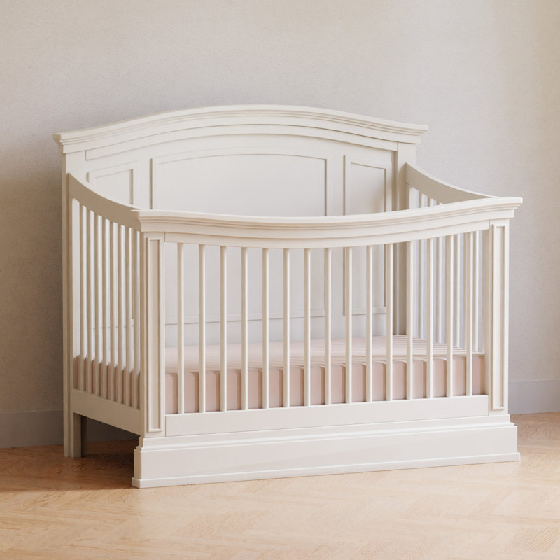 Durham Greenguard Gold Certified 4 -in-1 Convertible Crib, Warm White